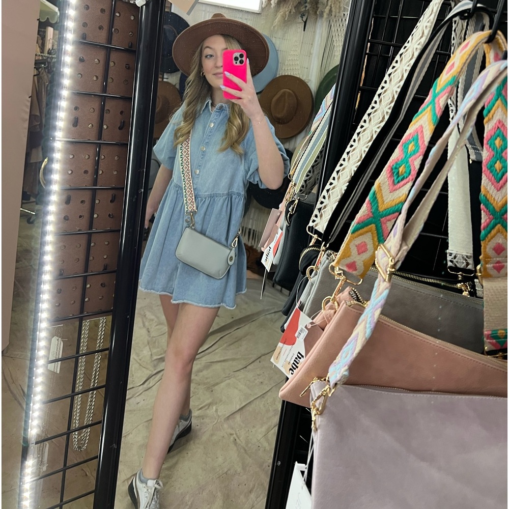 Denim Mini Dress
